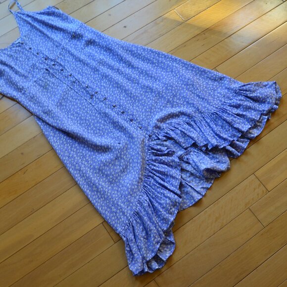 Rails Frida Daisy-Print High-Low Dress Size M - Picture 5 of 14